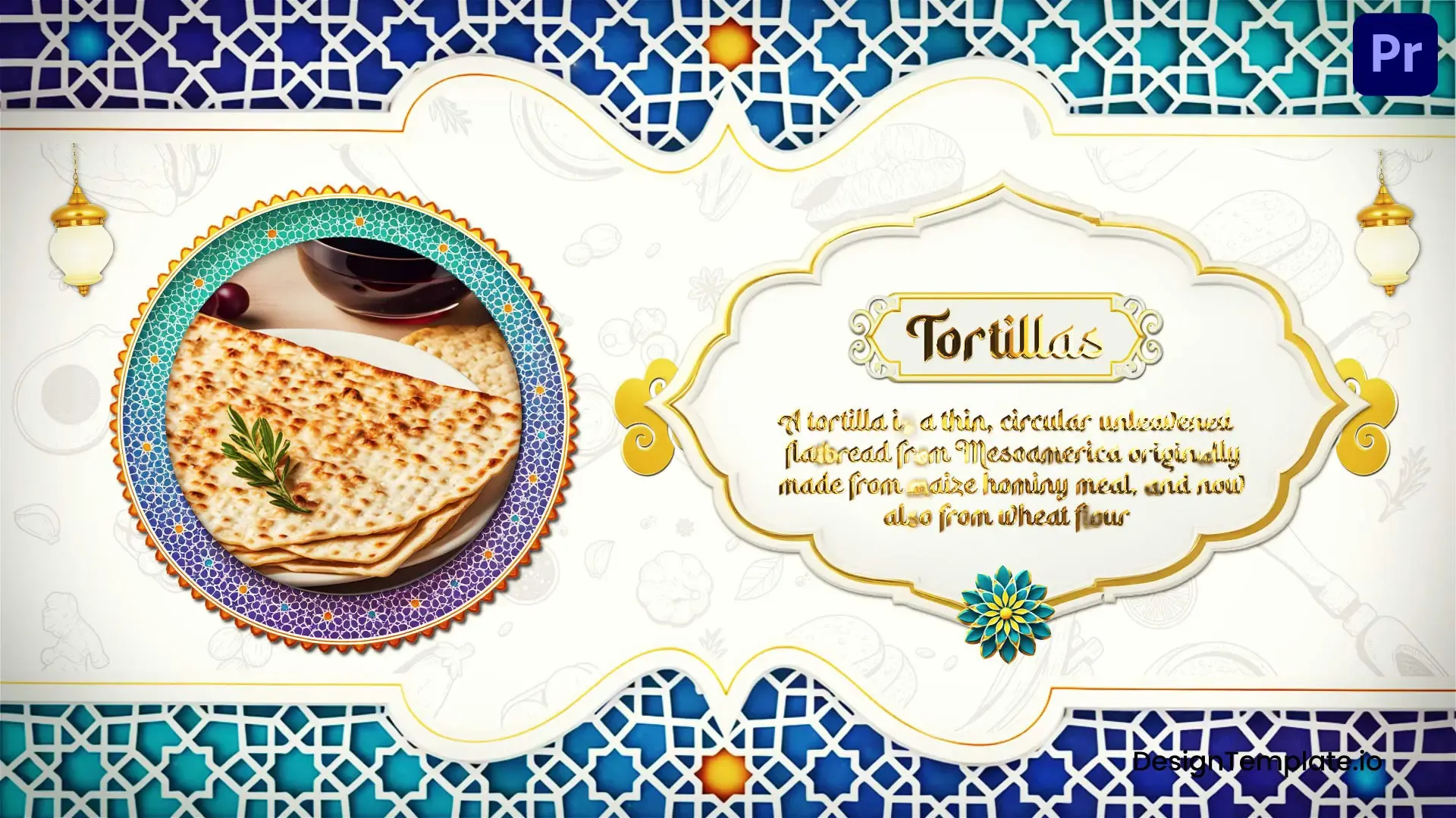Classic Arabic Dishes Presentation Slideshow